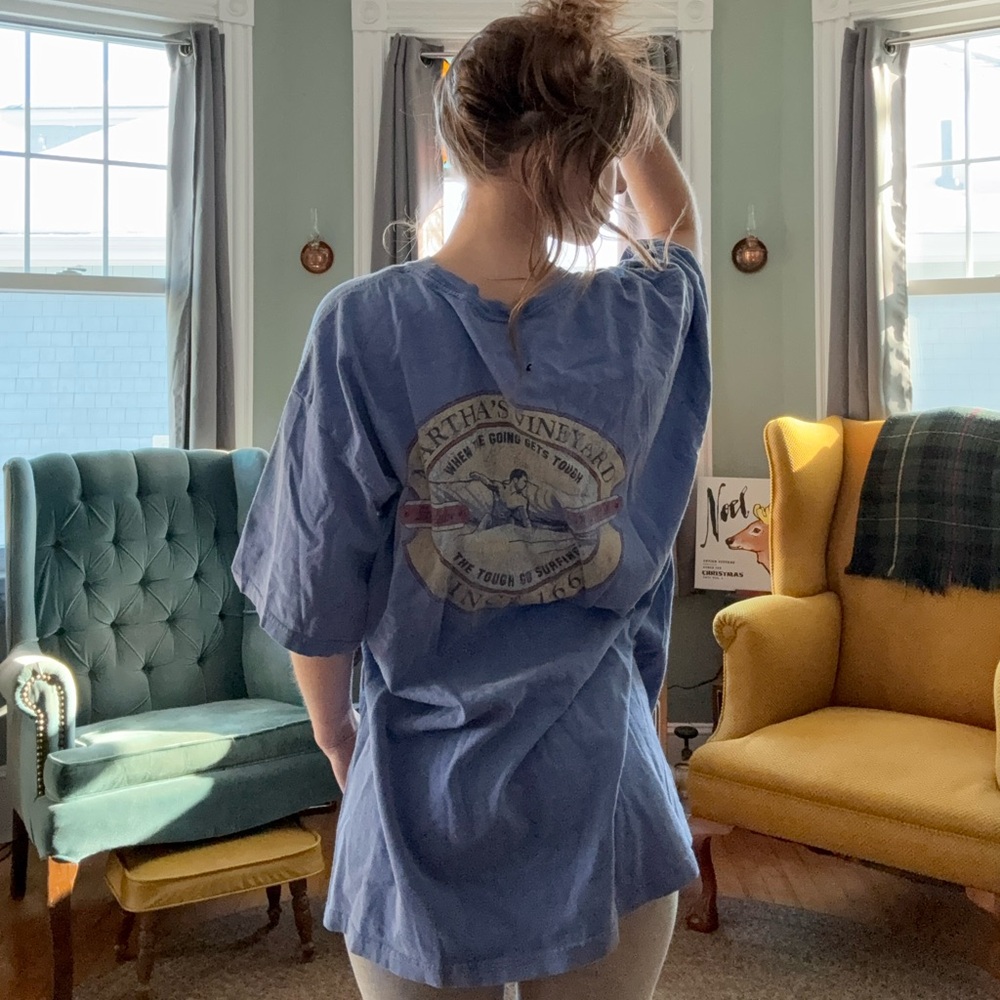 Comfort Colors Sky Blue Tee
